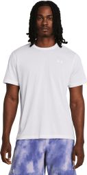 T-Shirt Running Under Armour Launch Blanc Homme