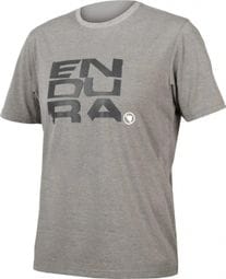 T-shirt ecologica Endura sovrapposizioni One Clan Grey