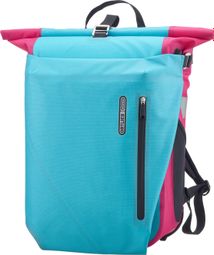 Ortlieb Vario 26L QL2.1 Rucksack / Fahrradtasche Cyberblau Rosa