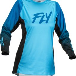 Maillot de manga larga para mujer Fly Lite Azul / Negro