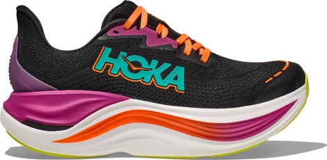 Hoka Skyward X Running Shoes Black/Pink/Orange Women's