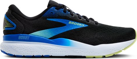 Zapatillas de Running Brooks Ghost 16 Negro/Azul/Amarillo Hombre