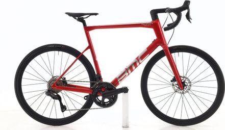 Produit reconditionné · BMC Team Machine SLR One Carbone Di2 12V · Rouge / Vélo de route / BMC | Très bon état