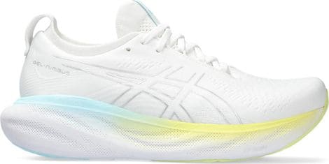 Chaussures Running Asics Gel-Nimbus 25 Blanc Femme