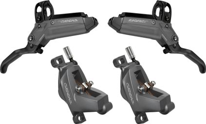 Sram Code Bronze Stealth Grey Brake Pair (Discless)