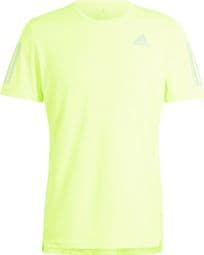 Maillot manches courtes adidas Performance Own The Run Jaune