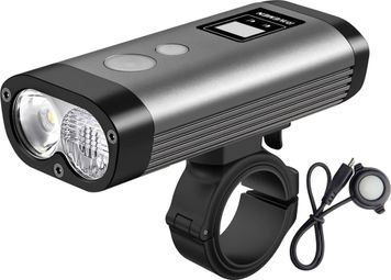 Éclairage avant Ravemen PR1400 LED USB Gris