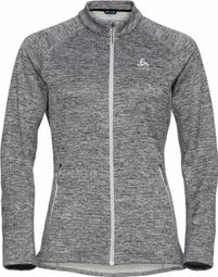 Odlo Fli Zipper Fleecejacke Grau Damen