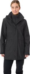 Dames 3-in-1 Vaude Idris IV Parka Zwart