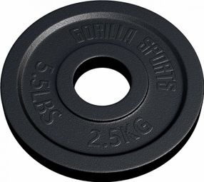 Disques Olympiques en fonte - 50/51 mm - Poids : 2 5 KG