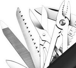 Couteau suisse Victorinox Swisschamp noir