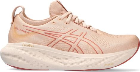 Chaussures Running Asics Gel-Nimbus 25 Rose Femme