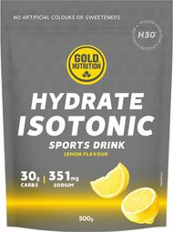 GoldNutrition Hydrate Isotonic H30 Lemon Energy Drink, 500 g