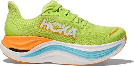 Hoka Skyward X Groen/Blauw/Oranje Hardloopschoenen voor dames