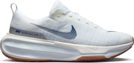 Chaussures Running Nike Invincible 3 Blanc/Bleu Homme