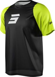 Shot Neo Defender Short Sleeve Jersey Zwart / Geel