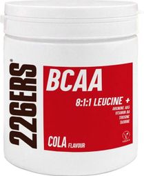 Nahrungsergänzungsmittel 226ERS BCAA 8:1:1 Aminosäuren Cola 300g