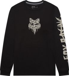 Maglietta a maniche lunghe Fox Roughcut Dri-Release nera da uomo