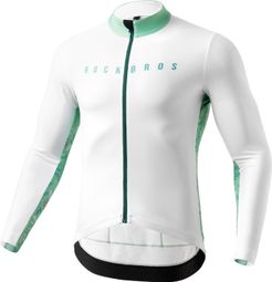 Cycling jersey thermal sleeves long white ROCKBROS