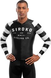 Maillot vélo manches longues homme Cyclisme M2 Summit Noir