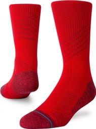 Haltung Athletic Crew Staple Socks Rot