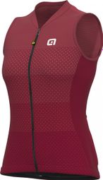 Alé Level Burgundy Women's Jersey