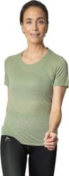 Odlo Zeroweight Engineered Women's Short Sleeve Shirt Khaki