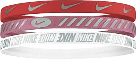 Mini Cinta de Pelo ( <strong>x3) Unisex Cinta de Pelo Nike Metalizada 3.0 Multic</strong>olor