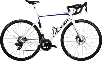 Colnago V3 Disc Rennrad Sram Rival eTap AXS 12S 700 mm Weiß Blau 2022 ...