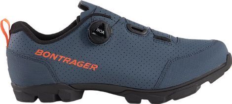 Zapatillas Bontrager Evoke Battleship Azul / Naranja