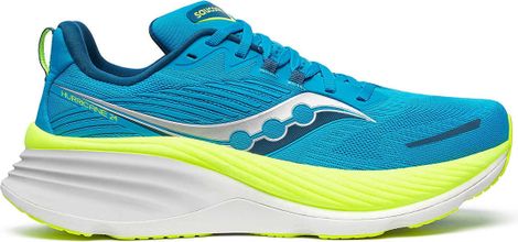 Zapatillas de running Saucony Hurricane 24 Azul/Amarillo Hombre