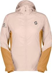 Scott Explorair Light Women's Windbreaker Pink/Beige