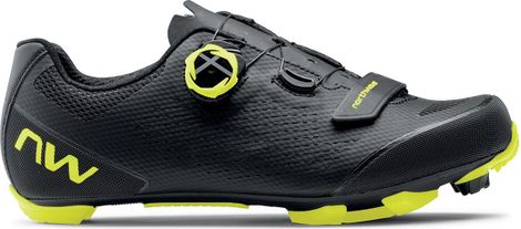 Zapatillas Northwave Razer 2 MTB negro amarillo fluo
