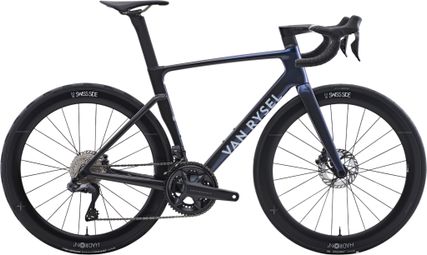 Van Rysel RCR-R Pro Combo racefiets met Deda x Van Rysel Shimano Ultegra Di2 12-speed 700 mm blauw/zwart