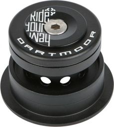 DARTMOOR Headset Semi Integrated Tapered pivot FLASH for 1'' 1/8 Black