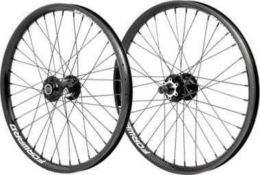 Paire de Roues Alu Pro Forward Joyride Pride Control V2 20/10mm Noir