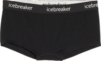 ICEBREAKER Donna Hot Pants SPRITE Nero