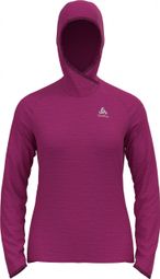 Women's Odlo Run Easy Warm Pink Thermal Jacket