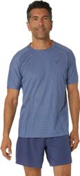 T-Shirt Running Asics Metarun Bleu