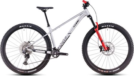 VTT Semi-Rigide Cube Reaction TM Pro Shimano Deore 12V 29'' Argent Raw Metal 2025