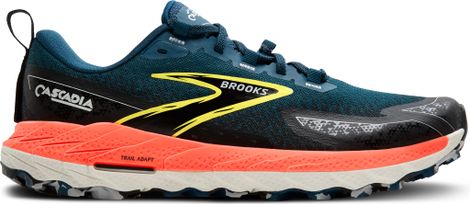 Zapatillas de trail Brooks Cascadia 18 para hombre Azul/Rojo