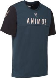 Maillot manches courtes Animoz Wild Bleu