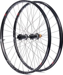 Paire de roues Progress EVO 29” | 15x100/12x142 mm | 6 Trous | Shimano Microspline