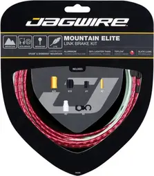 Jagwire Mountain Elite Link Bremssatz Rot