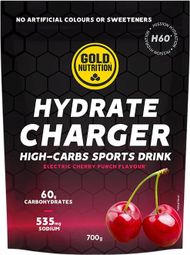 GoldNutrition Hydrate Charger H60 Energy Drink, Cherry, 700 g