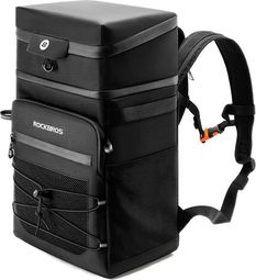 Sac à dos avec compartiment isotherme et sac repas ROCKBROS noire