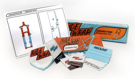 Gabelschutz-Kit RideWrap Covered Protection MTB Matte Clear