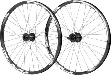 Paire de Roues Alu Cruiser Pride Control Disque Matrix 20/10mm Noir