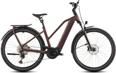 Cube Kathmandu Hybrid Pro 800 Trapeze elektrische trekkingfiets Shimano Deore/Deore XT 12S 800 Wh 700 mm Sun Glow Red Orange 2026