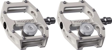 Pair of Magped Ultra2 Magnetic Pedals (Magnet 200N) Grey